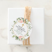 Grüngold Rosa elegante erste Kommunion Taufe Geschenkanhänger (Beispiel)