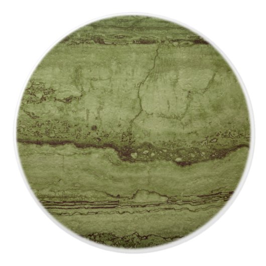 GrünGranit Keramikknauf (Vorderseite)