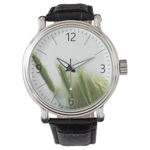 Grüngras Armbanduhr