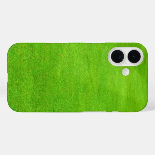 Grüngras Case-Mate iPhone Hülle (Rückseite (Horizontal))