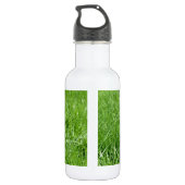 Grüngras Edelstahlflasche (Rückseite)