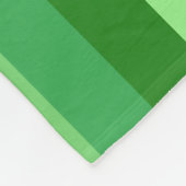Grüngras Fleece Blanket (Ecke)