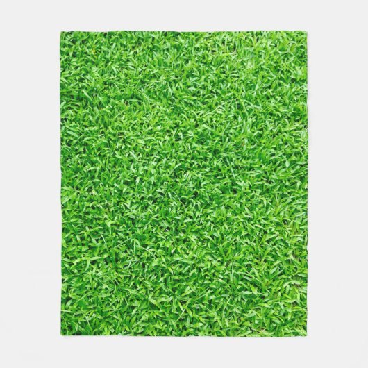 Grüngras Fleecedecke (Vorderseite)