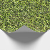 Grüngras Geschenkpapier (Ecke)