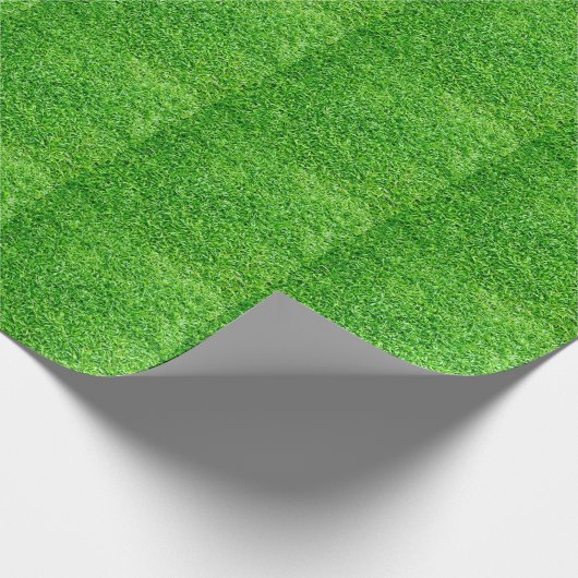 Grüngras Geschenkpapier (Ecke)