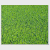 Grüngras Geschenkpapier (Flach)