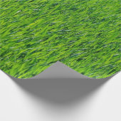 Grüngras Geschenkpapier (Ecke)