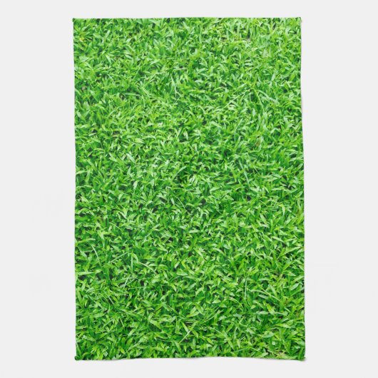 Grüngras Geschirrtuch (Vertikal)