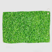 Grüngras Golfhandtuch (Horizontal)