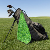 Grüngras Golfhandtuch (Gras)