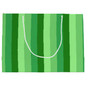 Grüngras Große Geschenktasche Geschenktüte (Rückseite)