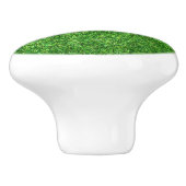 Grüngras Keramikknauf (Seitenansicht)