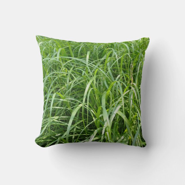 Grüngras Kissen (Vorderseite)