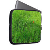 Grüngras Laptopschutzhülle (Vorne Rechts)