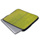 Grüngras Laptopschutzhülle (Vorne Knopf)