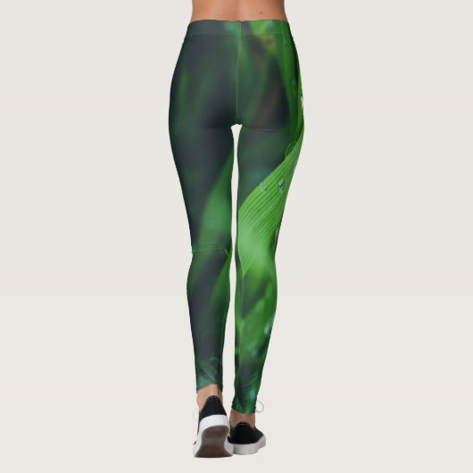 Grüngras Leggings (Rückseite)