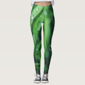 Grüngras Leggings (Vorderseite)