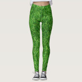Grüngras Leggings (Vorderseite)