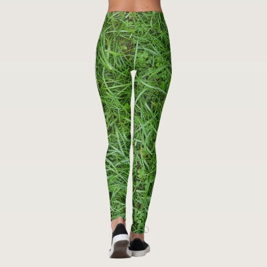 Grüngras Leggings (Rückseite)