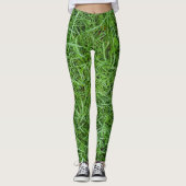 Grüngras Leggings (Vorderseite)