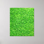 Grüngras Leinwanddruck (Vorderseite)