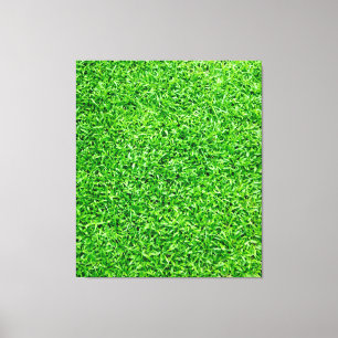 Grüngras Leinwanddruck