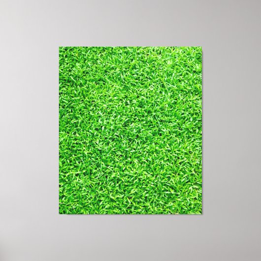 Grüngras Leinwanddruck (Vorderseite)