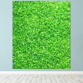 Grüngras Leinwanddruck (Insitu (Holzboden))