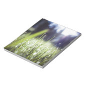 Grüngras Notizblock (Rotiert)