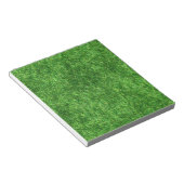 Grüngras Notizblock (angewinkelt)