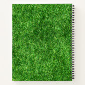 Grüngras Notizblock (Rückseite)