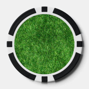 Grüngras Pokerchips
