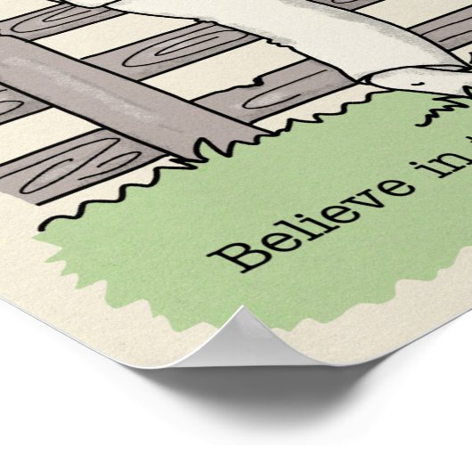 Grüngras Poster (Ecke)