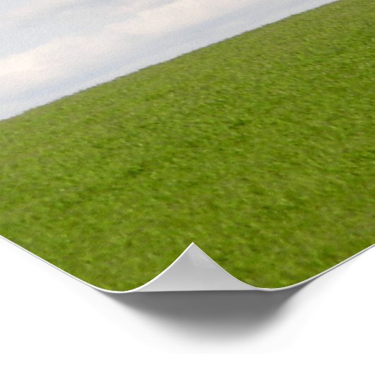 Grüngras Poster (Ecke)