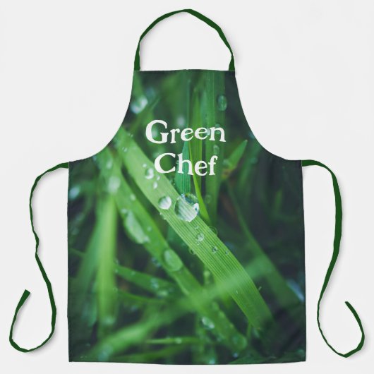 Grüngras Schürze (Vorderseite)