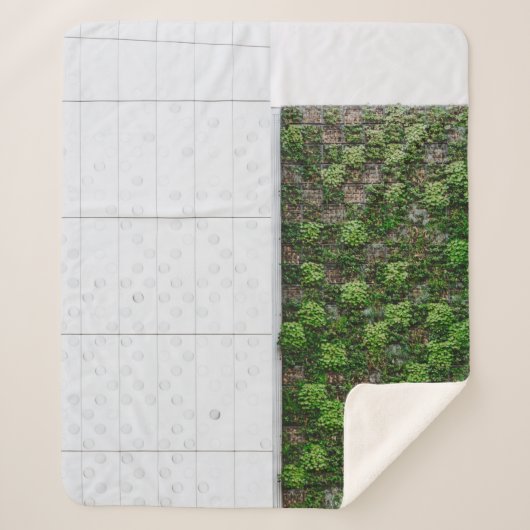 Grüngras Sherpadecke (Vorderseite)