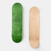 Grüngras Skateboard (Vorderseite)