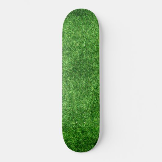 Grüngras Skateboard (Vorderseite)
