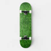 Grüngras Skateboard (Vorderseite)