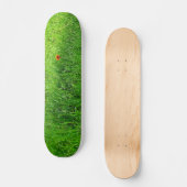 Grüngras Skateboard (Vorderseite)