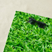 Grüngras Strandtuch (Beispiel)