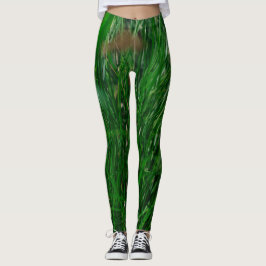 Grüngras Verlasse Natur Leggings