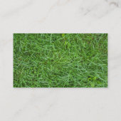 Grüngras Visitenkarte (Rückseite)
