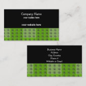 Grüngras Visitenkarte (Vorne/Hinten)