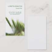 Grüngras Visitenkarte (Vorne/Hinten)