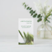 Grüngras Visitenkarte (Stehend Vorderseite)