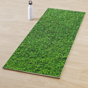 Grüngrasfeld Trendy Template Nature Fitness Yogamatte