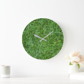 Grüngrasmakrele Große Wanduhr (Zuhause)