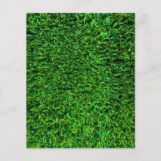 Grüngrasvorlage Flyer (Vorne)