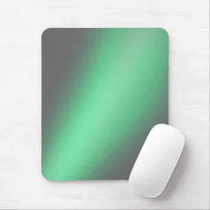 Grüngraue Mondlichtombre Mousepad